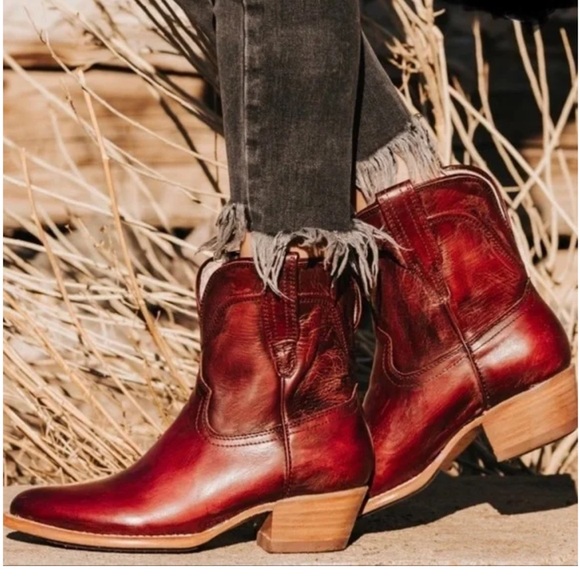 Freebird by Steven Distressed Graphite Zamora Western Boots - Picture 2 of 8